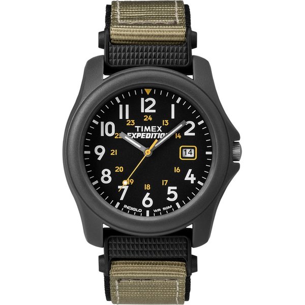 Timex Expedition&reg; Camper Nylon Strap Watch - Black T42571JV